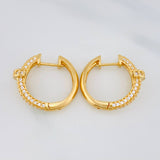 Candongas Clavo 5.7 g / 1.8 cm Oro Amarillo 18K