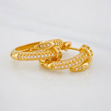 Candongas Clavo 5.7 g / 1.8 cm Oro Amarillo 18K