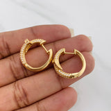 Candongas Clavo 5.7 g / 1.8 cm Oro Amarillo 18K