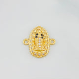 Herraje Virgen Guadalupe 1.35 g / 1.5 cm Oro Amarillo 18K