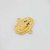 Herraje Virgen Guadalupe 1.35 g / 1.5 cm Oro Amarillo 18K