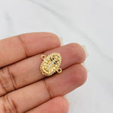 Herraje Virgen Guadalupe 1.35 g / 1.5 cm Oro Amarillo 18K