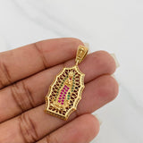 Dije Virgen Guadalupe 4.5 g / 3.8 cm Oro Amarillo 18K