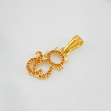 Dije Silueta Gato 0.95 g / 2 cm Oro Amarillo 18K