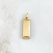 Dije Lingote 3.4gr / 2.6cm / Nac.Esp.Oro 18K &