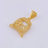 Dije Herradura Caballos 3.25 g / 2.8 cm Oro Amarillo 18K