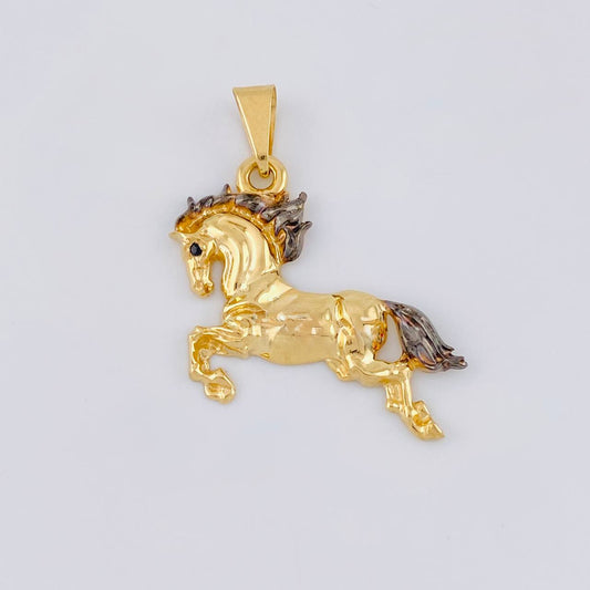 Dije Caballo 3.6 g / 3.3 cm Oro Amarillo 18K