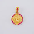 Dije Medalla San Miguel 1.75 g / 1.8 cm Oro Amarillo 18K