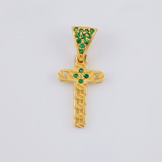 Dije Cruz 1.15 g / 2.2 cm Oro Amarillo 18K