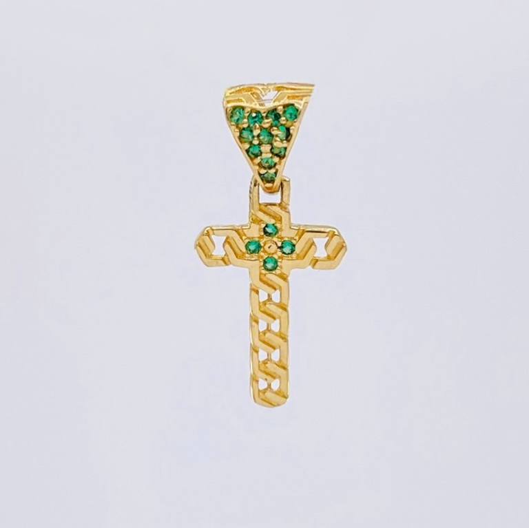 Dije Cruz 1.15 g / 2.2 cm Oro Amarillo 18K