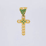 Dije Cruz 1.15 g / 2.2 cm Oro Amarillo 18K