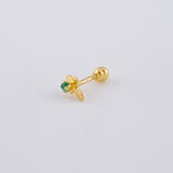 Piercing Cruz 0.35 g / 1 cm Oro Amarillo 18K