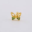 Piercing Mariposa 0.65 g / 1 cm Oro Amarillo 18K