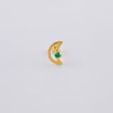 Piercing Media Luna 0.35 g / 1 cm Oro Amarillo 18K