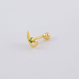 Piercing Media Luna 0.35 g / 1 cm Oro Amarillo 18K
