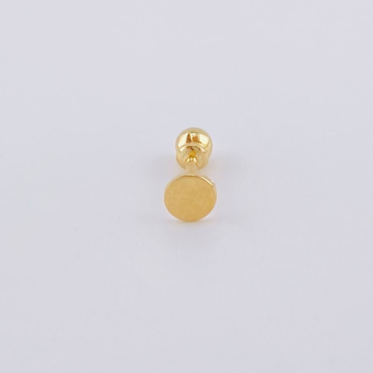 Piercing Circular 0.3 g / 1 cm Oro Amarillo 18K
