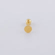 Piercing Circular 0.3 g / 1 cm Oro Amarillo 18K