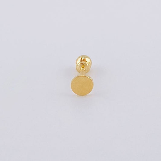 Piercing Circular 0.3 g / 1 cm Oro Amarillo 18K