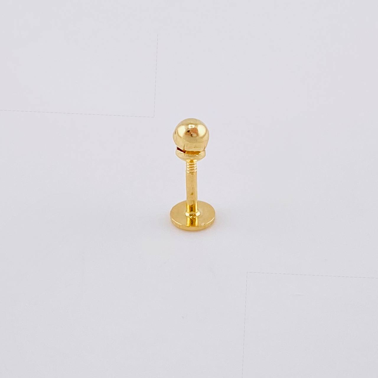 Piercing Circular 0.3 g / 1 cm Oro Amarillo 18K