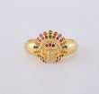 Anillo Indio 4.2 g / T10 1/2 Oro Amarillo 18K