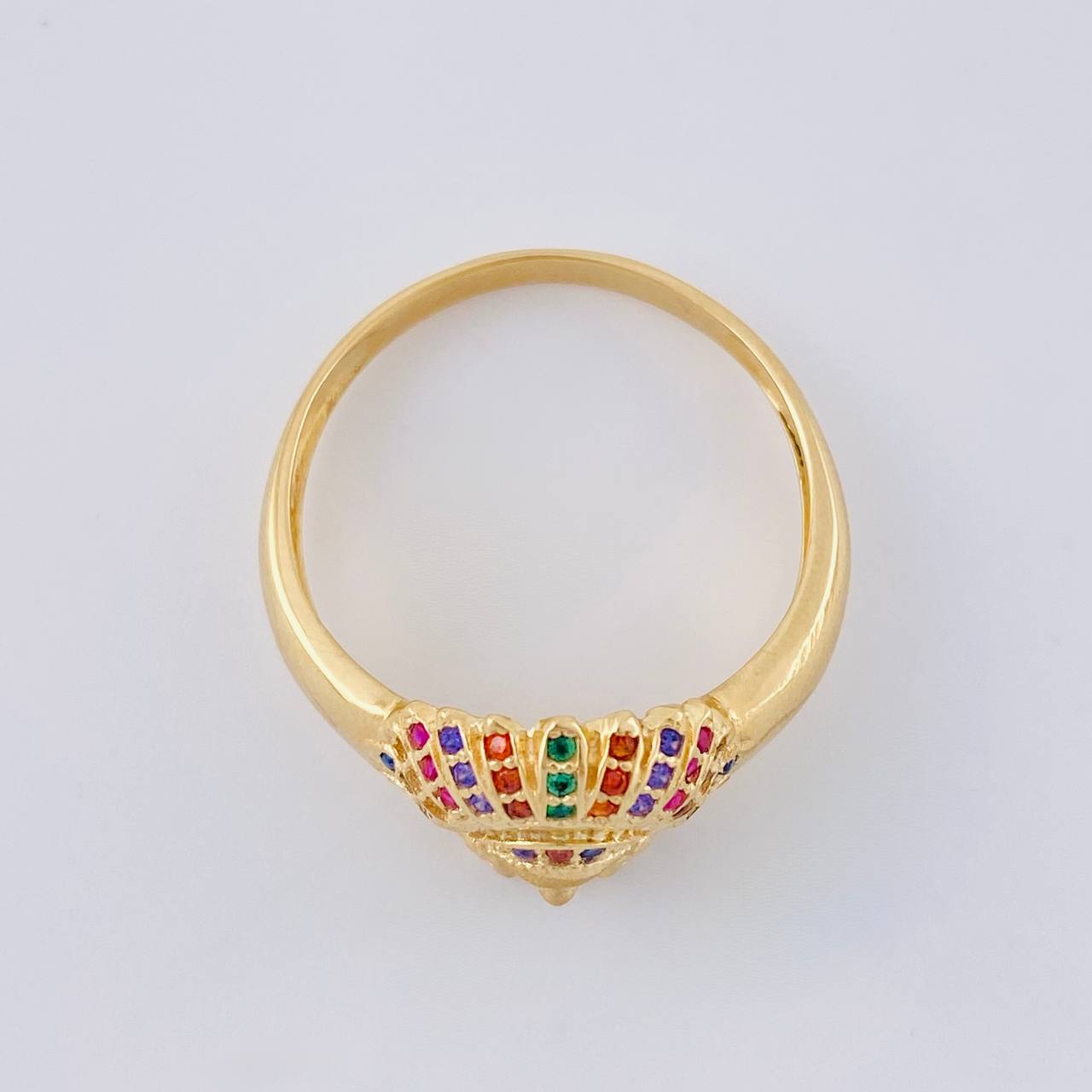 Anillo Indio 4.2 g / T10 1/2 Oro Amarillo 18K