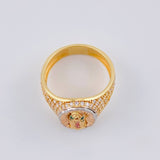 Anillo Virgen Guadalupe 4.4 g / T6 Tres Oros 18K