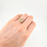 Anillo Virgen Guadalupe 4.4 g / T6 Tres Oros 18K