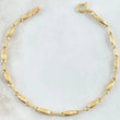 Pulso Oval Ojiva 3.4gr / 20.5cm / Oro Amarillo 18K