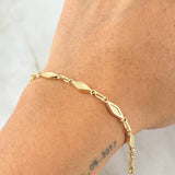 Pulso Marco Rombo 3.75gr / 21cm / Oro Amarillo 18K