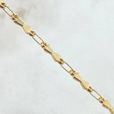 Pulso Reloj de Arena 3.75gr / 20.3cm / Oro Amarillo 18K