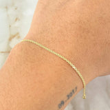 Pulso Chino 1.1gr / 18cm / Oro Amarillo +1 18K -