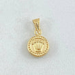 Dije Corona Rx 0.4gr / 1.5cm / Oro Amarillo 18K