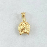 Dije Herradura Caballo 0.55gr / 1.8cm / Oro Amarillo 18K *
