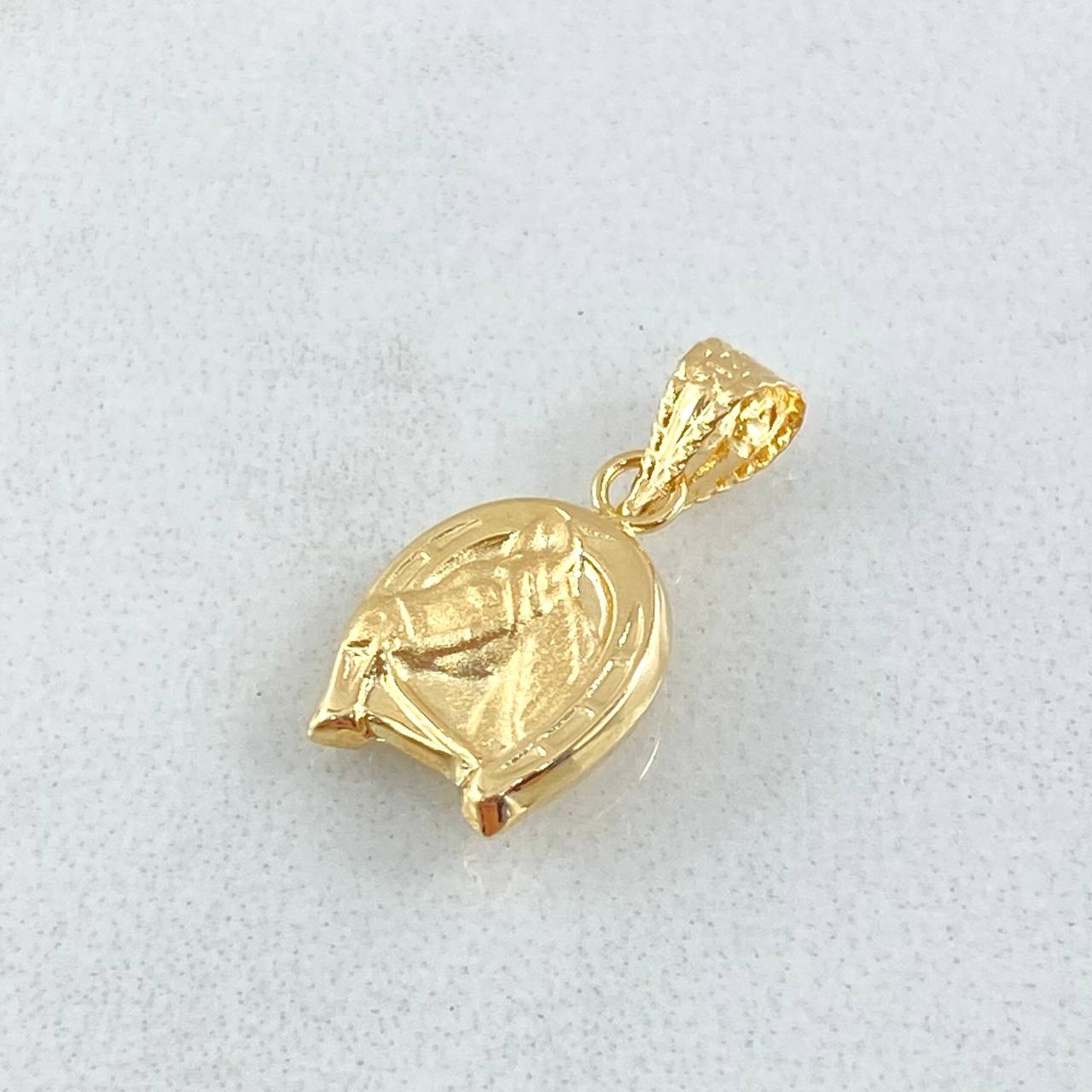 Dije Herradura Caballo 0.55gr / 1.8cm / Oro Amarillo 18K *