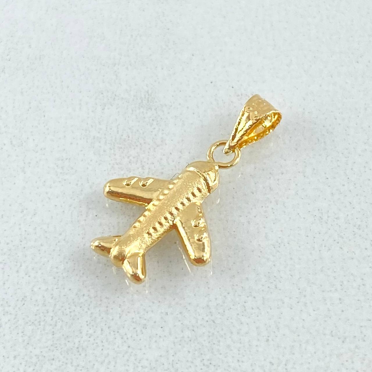 Dije Avion 0.4gr / 1.9cm / Oro Amarillo 18K *