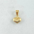 Dije Corazon 0.25gr / 1.3cm / Oro Amarillo 18K *