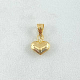 Dije Corazon 0.25gr / 1.3cm / Oro Amarillo 18K *