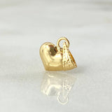 Dije Corazon 0.25gr / 1.3cm / Oro Amarillo 18K *