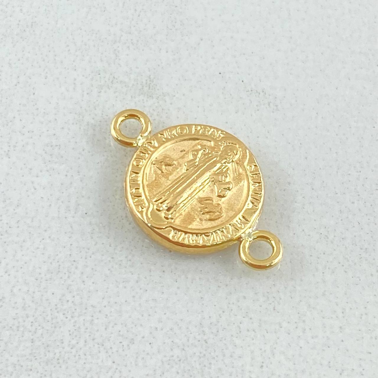 Herraje San Benito 0.6gr / 1.7cm / Oro Amarillo 18K *