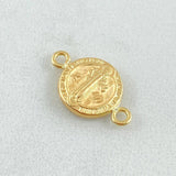 Herraje San Benito 0.6gr / 1.7cm / Oro Amarillo 18K *