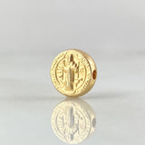 Herraje San Benito 0.3gr / 0.8cm / Oro Amarillo 18K *