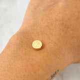 Herraje San Benito 0.3gr / 0.8cm / Oro Amarillo 18K *