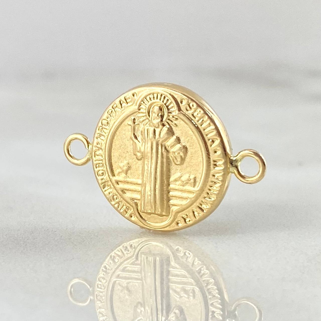 Herraje San Benito 1.15gr / 2.2cm / Oro Amarillo 18K