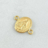 Herraje Virgen Milagrosa 0.6gr / 1.7cm / Oro Amarillo 18K *