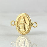 Herraje Virgen Milagrosa 0.6gr / 1.7cm / Oro Amarillo 18K *