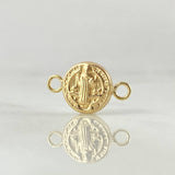 Herraje San Benito 0.45gr / 1.6cm / Oro Amarillo 18K ©