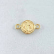 Herraje San Benito 0.4gr / 1.5cm / Oro Amarillo 18K