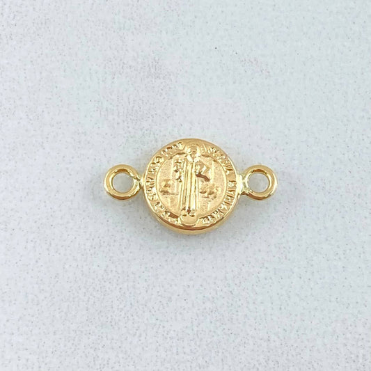 Herraje San Benito 0.4gr / 1.5cm / Oro Amarillo 18K