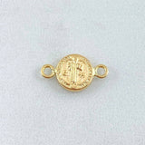 Herraje San Benito 0.4gr / 1.5cm / Oro Amarillo 18K