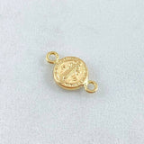 Herraje San Benito 0.4gr / 1.5cm / Oro Amarillo 18K